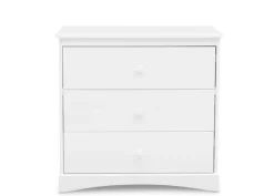 Sutton 3 Drawer Dresser with Changing Top and Interlocking Drawers
