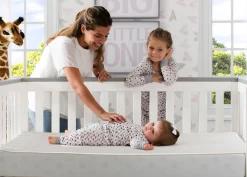 Sweet Bliss Dual Sided Crib and Toddler Mattress