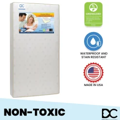 Sweet Bliss Dual Sided Crib and Toddler Mattress