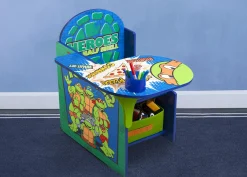 Teenage Mutant Ninja Turtles Chair Desk with Storage Bin