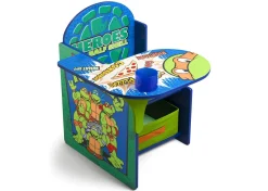 Teenage Mutant Ninja Turtles Chair Desk with Storage Bin