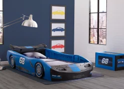 Turbo Race Car Twin Bed