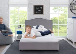 Upholstered Twin Bed