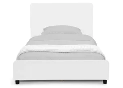 Upholstered Twin Bed with Headboard
